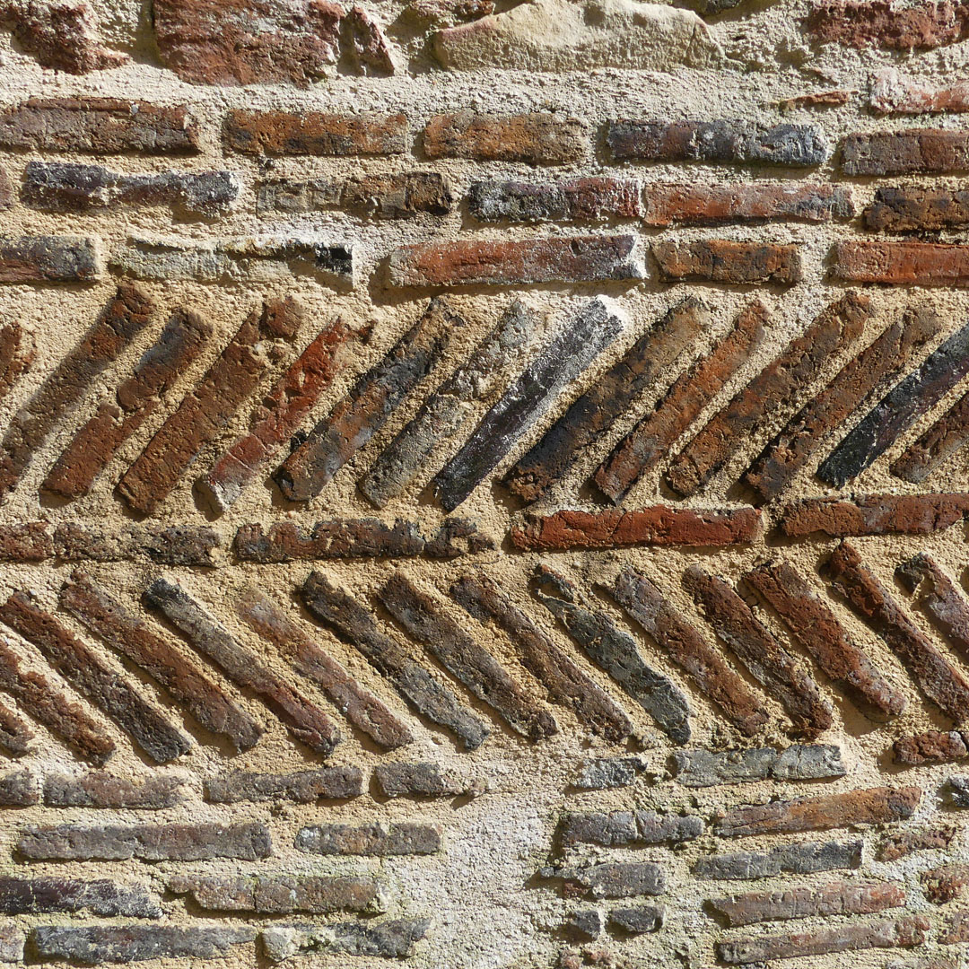 Ancient Brickwork at Gites in Sigournais