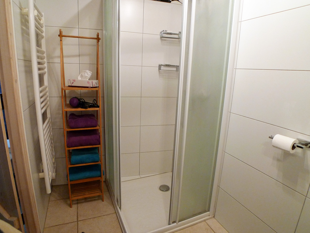 Ground Floor Shower Room at Courtyard House