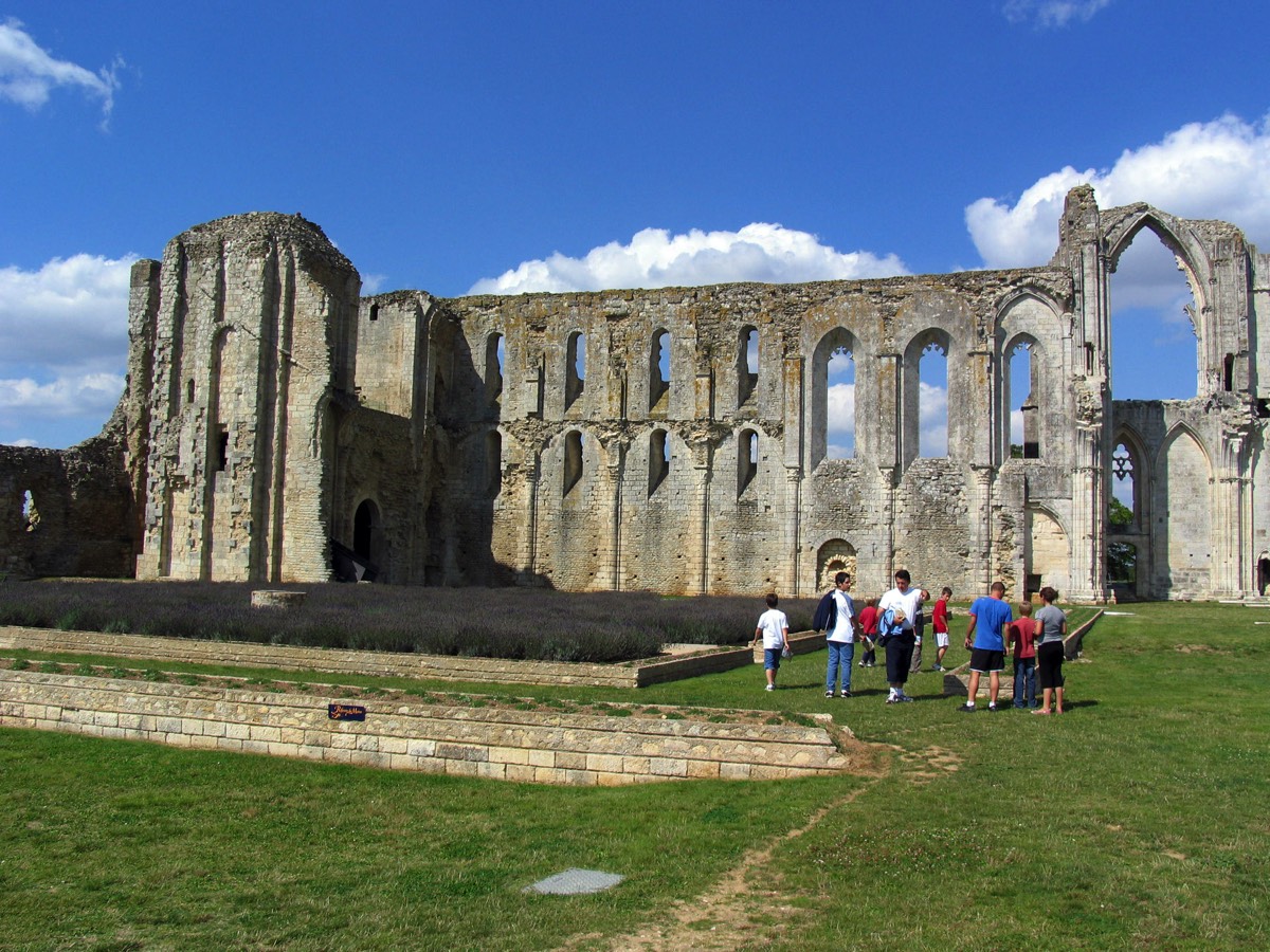 Ruined Abbey at Maillezais